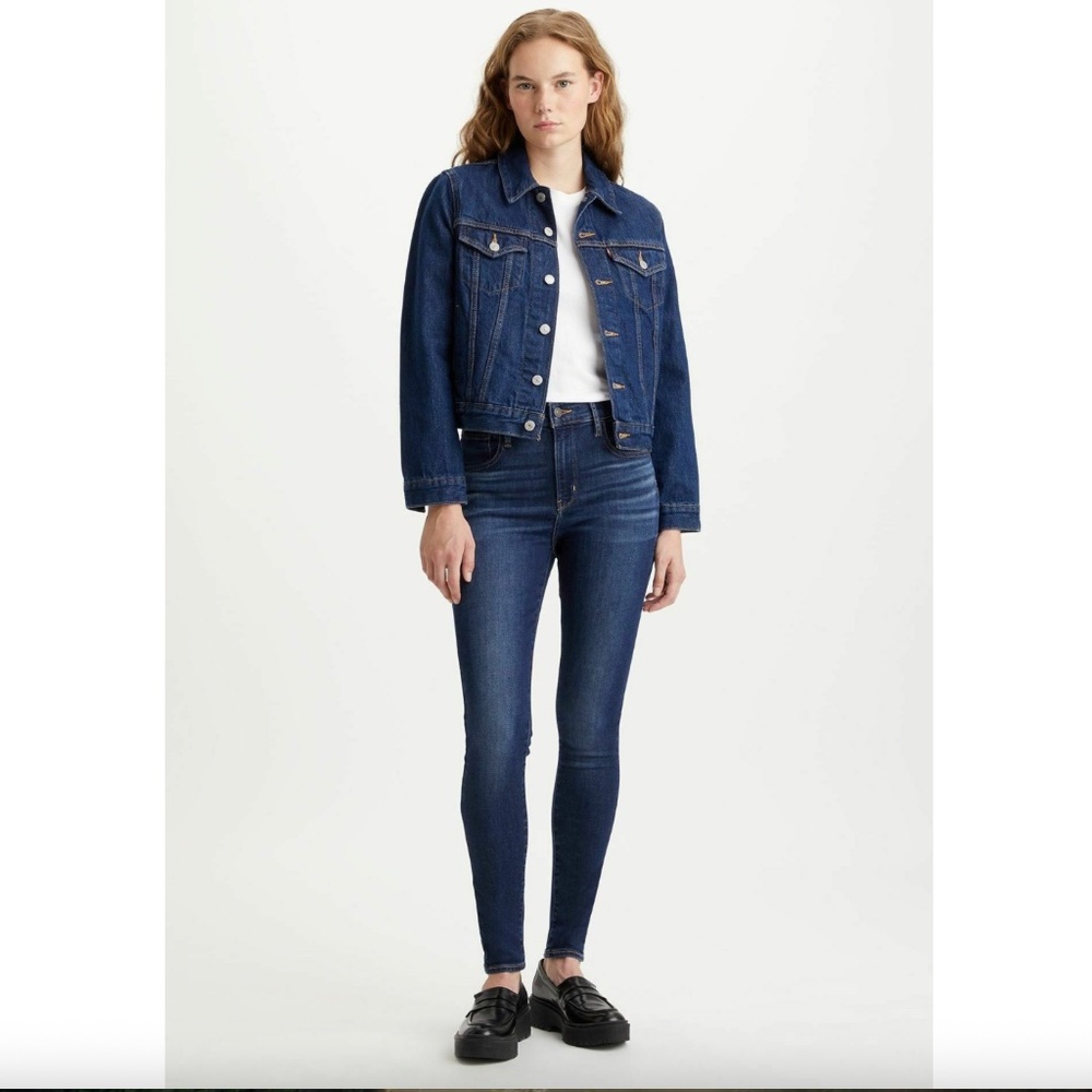 LEVI'S | Dark Wash 720 High Rise Skinny Jeans (size 28)